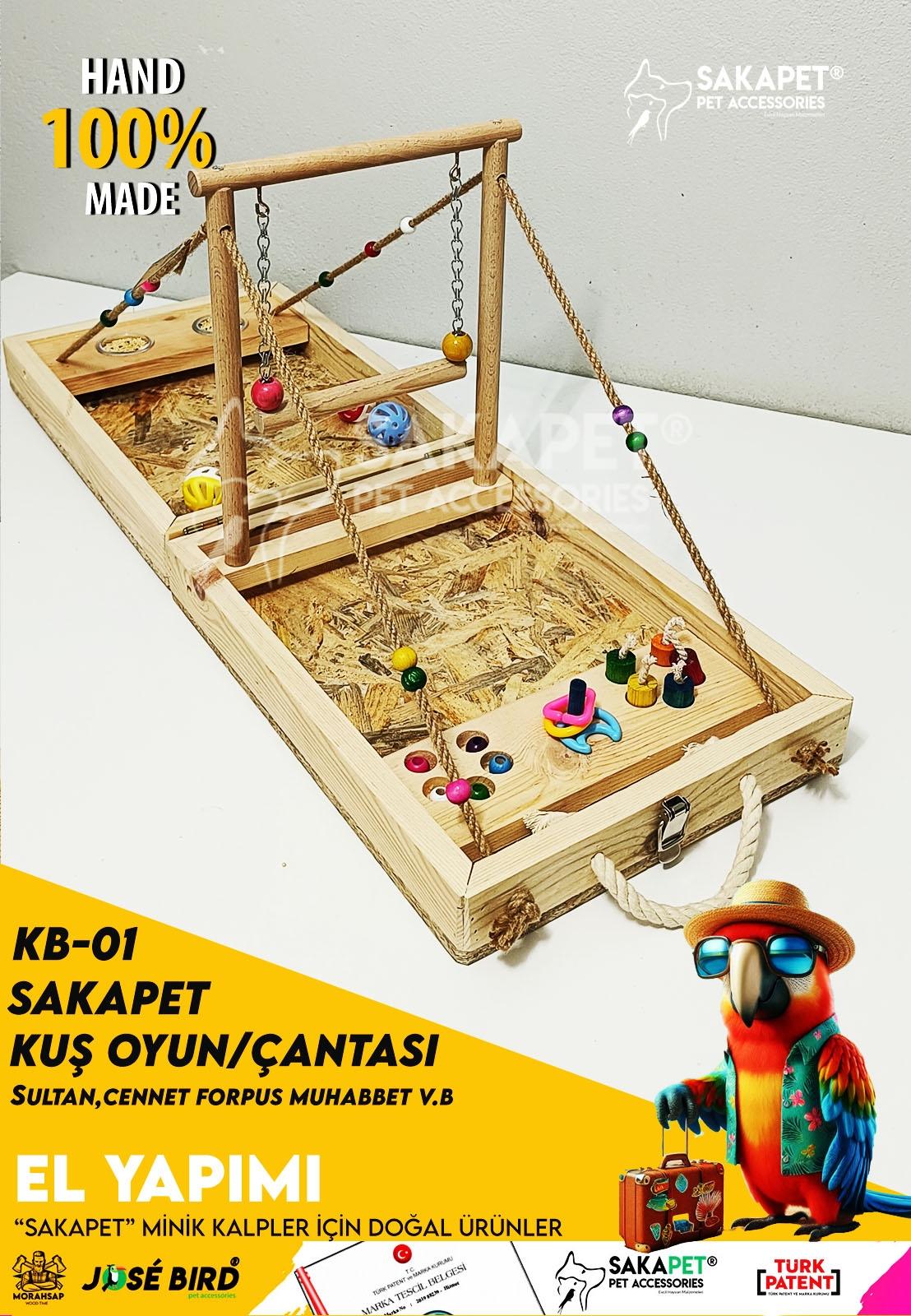 %20Taşınabilir%20Kuş%20Tatil%20Oyun%20Çantası%20Büyük%20Boy%20Sakapet%20KB-01