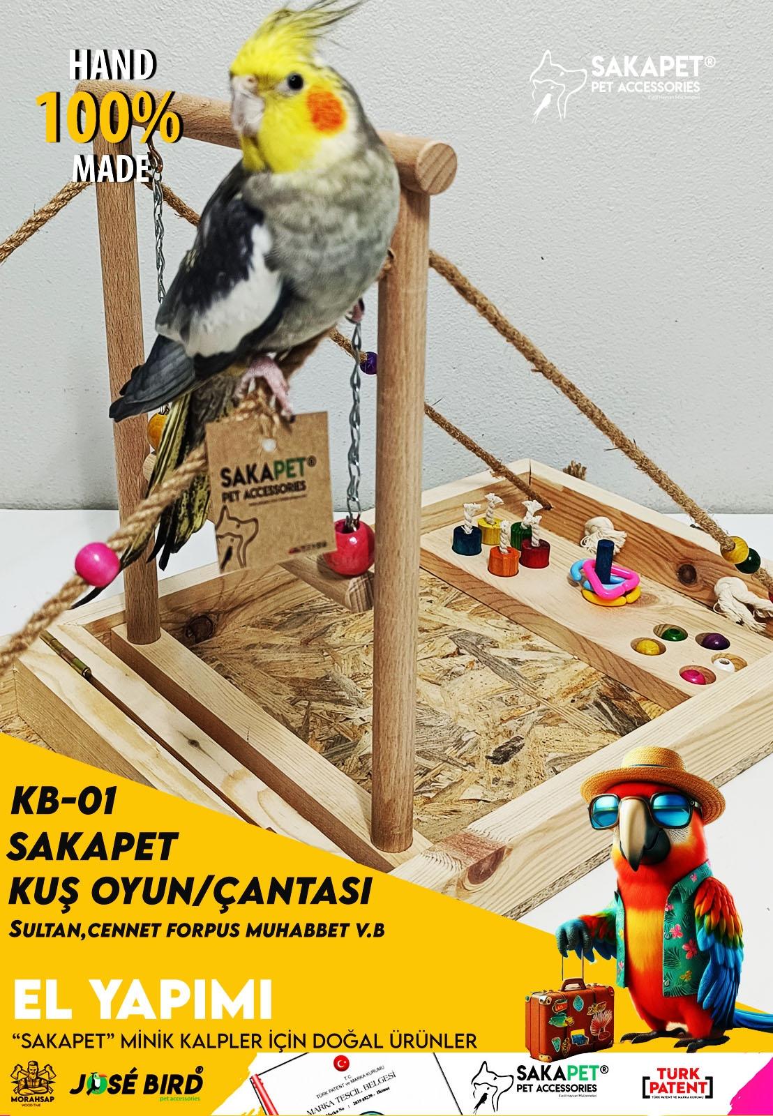 %20Taşınabilir%20Kuş%20Tatil%20Oyun%20Çantası%20Büyük%20Boy%20Sakapet%20KB-01